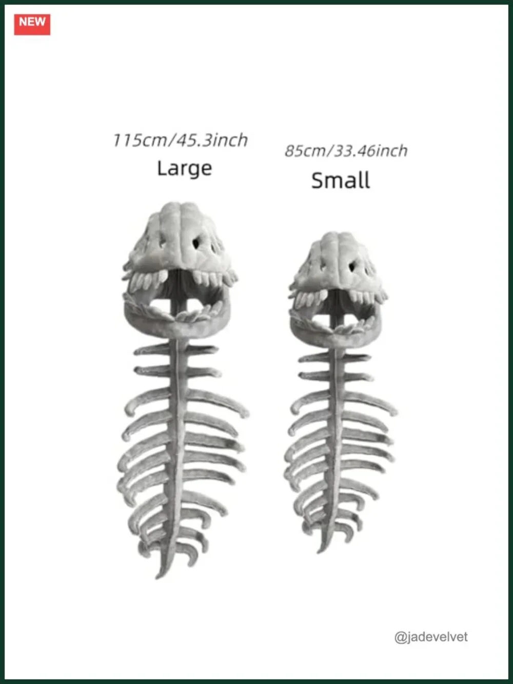 Spinosaurus Dinosaur Skeleton Costume Set – 3D Skull Headpiece & Spine for